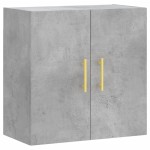 vidaXL Dulap de perete, gri beton, 60x31x60 cm, lemn compozit vidaXL Dulap de perete, gri beton, 60x31x60 cm, lemn compozit