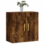 vidaXL Dulap de perete, stejar fumuriu, 60x31x60 cm, lemn compozit
