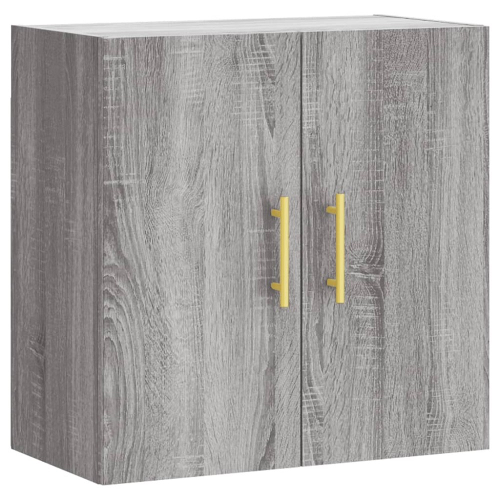 vidaXL Dulap de perete, gri sonoma, 60x31x60 cm, lemn compozit