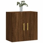 vidaXL Dulap de perete, stejar maro, 60x31x60 cm, lemn compozit