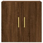 vidaXL Dulap de perete, stejar maro, 60x31x60 cm, lemn compozit