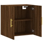 vidaXL Dulap de perete, stejar maro, 60x31x60 cm, lemn compozit