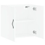 vidaXL Dulap de perete, alb, 60x31x60 cm, lemn compozit
