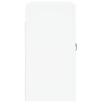 vidaXL Dulap de perete, alb, 60x31x60 cm, lemn compozit