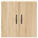 vidaXL Dulap de perete, stejar sonoma, 60x31x60 cm, lemn compozit vidaXL Dulap de perete, stejar sonoma, 60x31x60 cm, lemn compozit