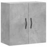 vidaXL Dulap de perete, gri beton, 60x31x60 cm, lemn compozit