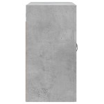 vidaXL Dulap de perete, gri beton, 60x31x60 cm, lemn compozit