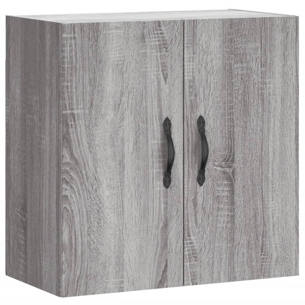 vidaXL Dulap de perete, gri sonoma, 60x31x60 cm, lemn compozit