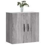 vidaXL Dulap de perete, gri sonoma, 60x31x60 cm, lemn compozit