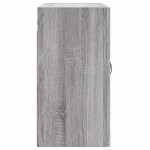 vidaXL Dulap de perete, gri sonoma, 60x31x60 cm, lemn compozit