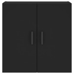 vidaXL Dulap de perete, negru, 60x31x60 cm, lemn compozit