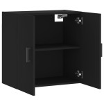 vidaXL Dulap de perete, negru, 60x31x60 cm, lemn compozit