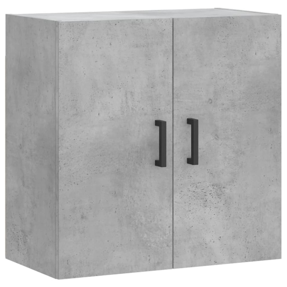 vidaXL Dulap de perete, gri beton, 60x31x60 cm, lemn compozit