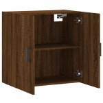 vidaXL Dulap de perete, stejar maro, 60x31x60 cm, lemn compozit
