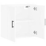vidaXL Dulap de perete, alb, 60x31x60 cm, lemn compozit