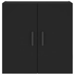 vidaXL Dulap de perete, negru, 60x31x60 cm, lemn compozit