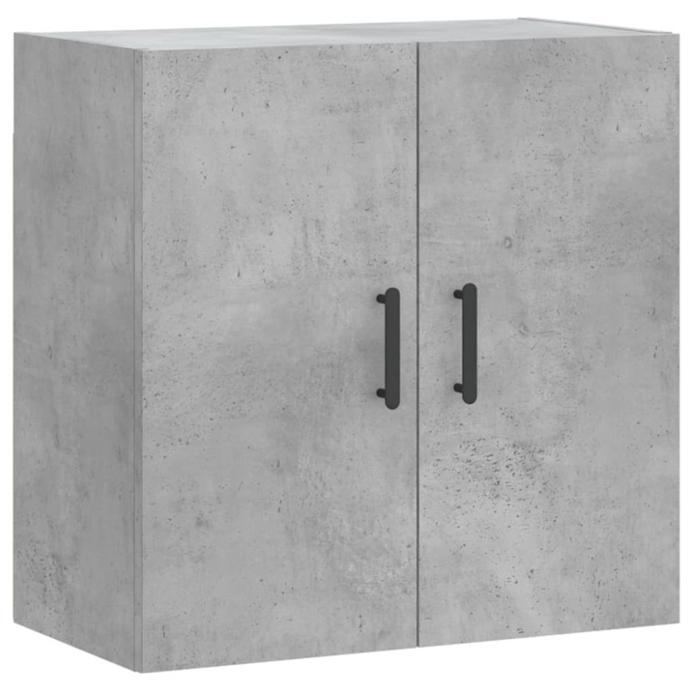 vidaXL Dulap de perete, gri beton, 60x31x60 cm, lemn compozit