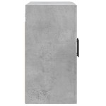 vidaXL Dulap de perete, gri beton, 60x31x60 cm, lemn compozit