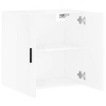 vidaXL Dulap de perete, alb extralucios, 60x31x60 cm, lemn compozit vidaXL Dulap de perete, alb extralucios, 60x31x60 cm, lemn compozit