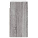 vidaXL Dulap de perete, gri sonoma, 60x31x60 cm, lemn compozit