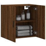 vidaXL Dulap de perete, stejar maro, 60x31x60 cm, lemn compozit