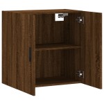 vidaXL Dulap de perete, stejar maro, 60x31x60 cm, lemn compozit