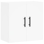 vidaXL Dulap de perete, alb, 60x31x60 cm, lemn compozit