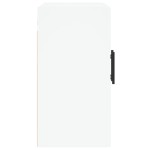vidaXL Dulap de perete, alb, 60x31x60 cm, lemn compozit