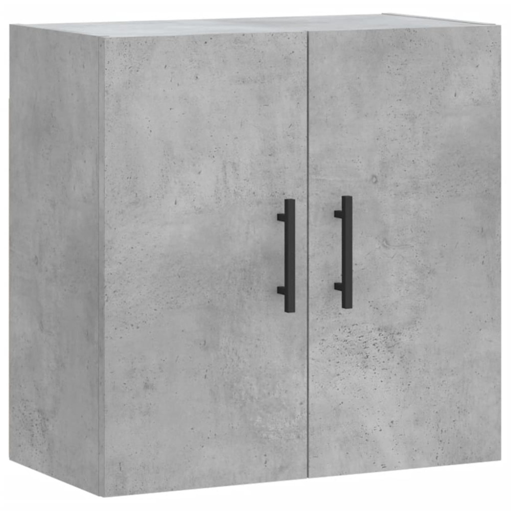 vidaXL Dulap de perete, gri beton, 60x31x60 cm, lemn compozit