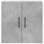 vidaXL Dulap de perete, gri beton, 60x31x60 cm, lemn compozit