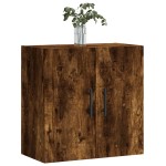 vidaXL Dulap de perete, stejar fumuriu, 60x31x60 cm, lemn compozit