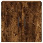 vidaXL Dulap de perete, stejar fumuriu, 60x31x60 cm, lemn compozit