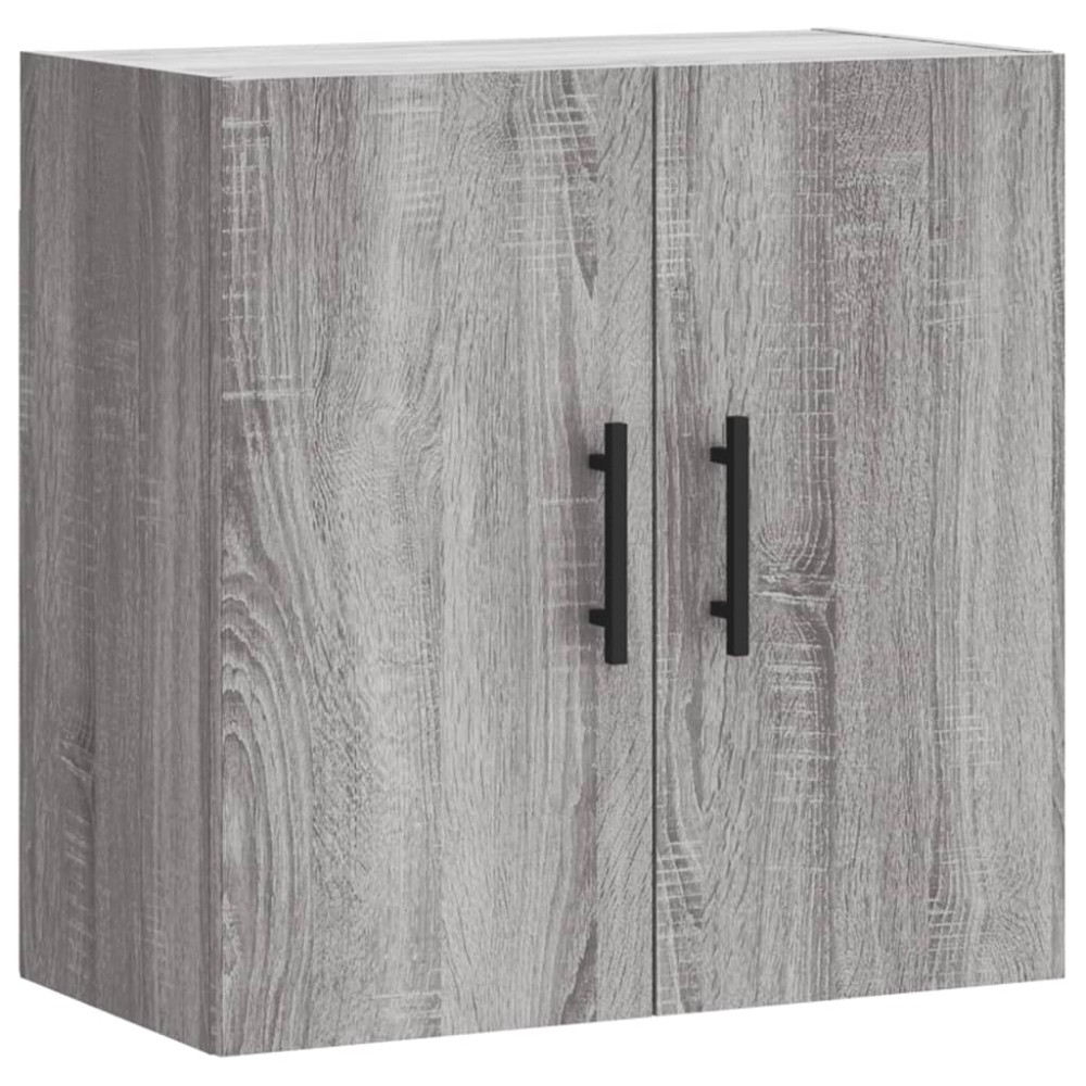 vidaXL Dulap de perete, gri sonoma, 60x31x60 cm, lemn compozit