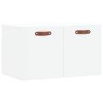 vidaXL Dulap de perete, alb, 60x36,5x35 cm, lemn prelucrat vidaXL Dulap de perete, alb, 60x36,5x35 cm, lemn prelucrat