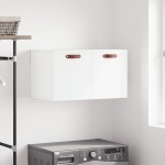 vidaXL Dulap de perete, alb, 60x36,5x35 cm, lemn prelucrat vidaXL Dulap de perete, alb, 60x36,5x35 cm, lemn prelucrat