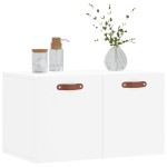 vidaXL Dulap de perete, alb, 60x36,5x35 cm, lemn prelucrat vidaXL Dulap de perete, alb, 60x36,5x35 cm, lemn prelucrat