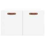 vidaXL Dulap de perete, alb, 60x36,5x35 cm, lemn prelucrat vidaXL Dulap de perete, alb, 60x36,5x35 cm, lemn prelucrat