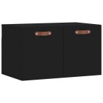 vidaXL Dulap de perete, negru, 60x36,5x35 cm, lemn prelucrat