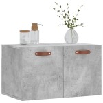 vidaXL Dulap de perete, gri beton, 60x36,5x35 cm, lemn prelucrat