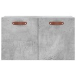 vidaXL Dulap de perete, gri beton, 60x36,5x35 cm, lemn prelucrat