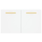 vidaXL Dulap de perete, alb, 60x36,5x35 cm, lemn prelucrat