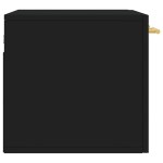 vidaXL Dulap de perete, negru, 60x36,5x35 cm, lemn prelucrat