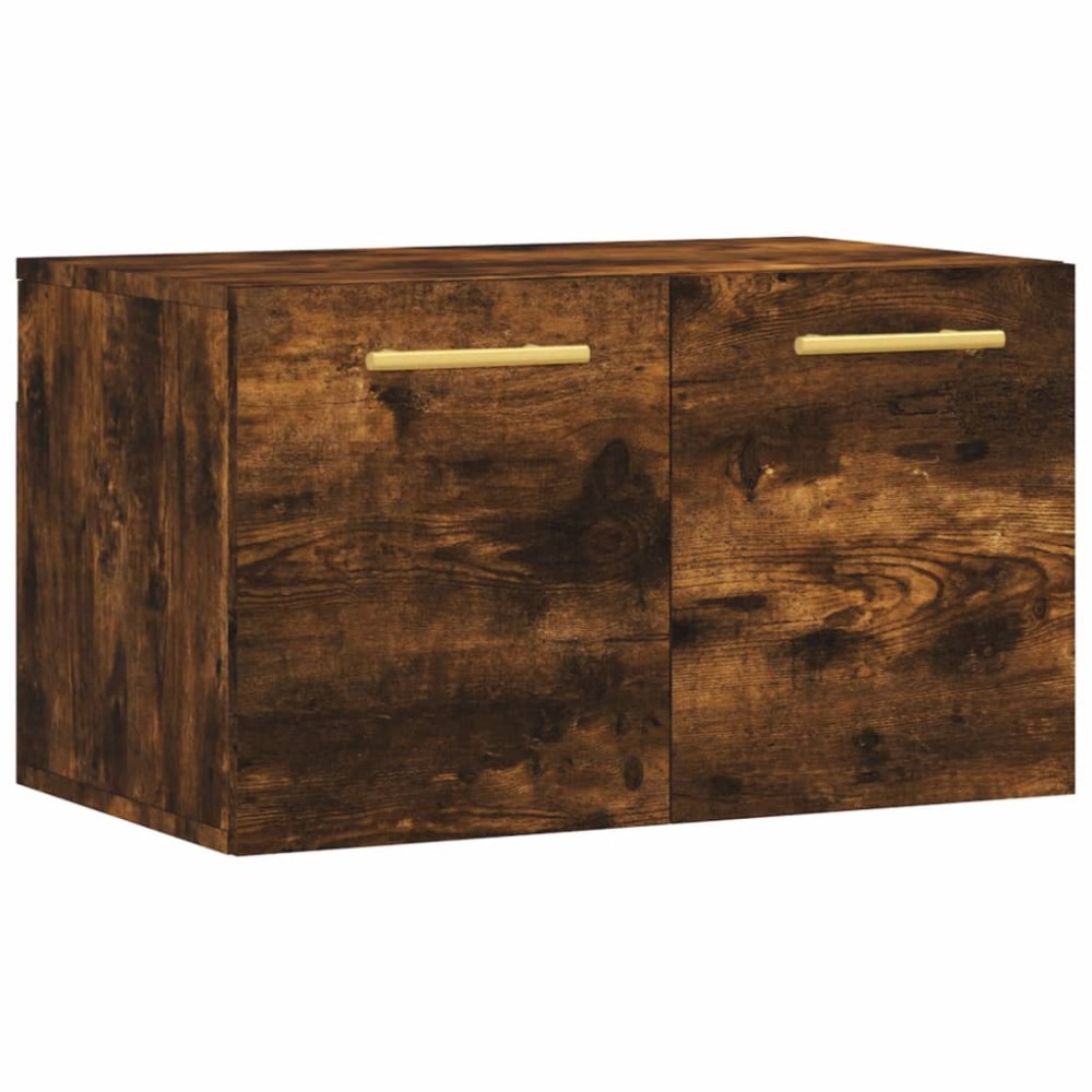 vidaXL Dulap de perete, stejar fumuriu, 60x36,5x35 cm, lemn prelucrat