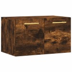 vidaXL Dulap de perete, stejar fumuriu, 60x36,5x35 cm, lemn prelucrat