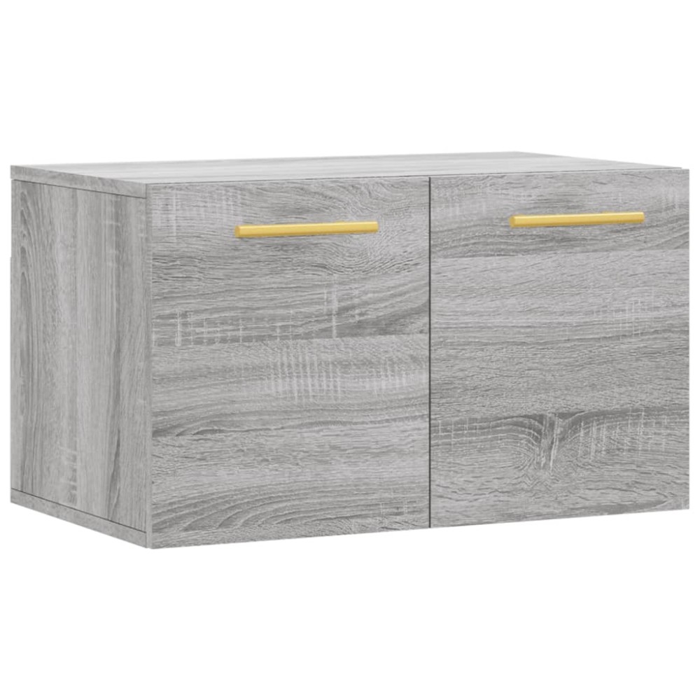 vidaXL Dulap de perete, gri sonoma, 60x36,5x35 cm, lemn prelucrat