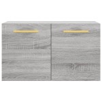 vidaXL Dulap de perete, gri sonoma, 60x36,5x35 cm, lemn prelucrat