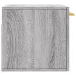 vidaXL Dulap de perete, gri sonoma, 60x36,5x35 cm, lemn prelucrat
