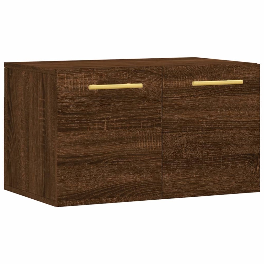 vidaXL Dulap de perete, stejar maro, 60x36,5x35 cm, lemn prelucrat
