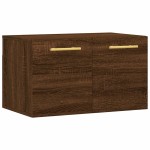 vidaXL Dulap de perete, stejar maro, 60x36,5x35 cm, lemn prelucrat