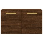 vidaXL Dulap de perete, stejar maro, 60x36,5x35 cm, lemn prelucrat